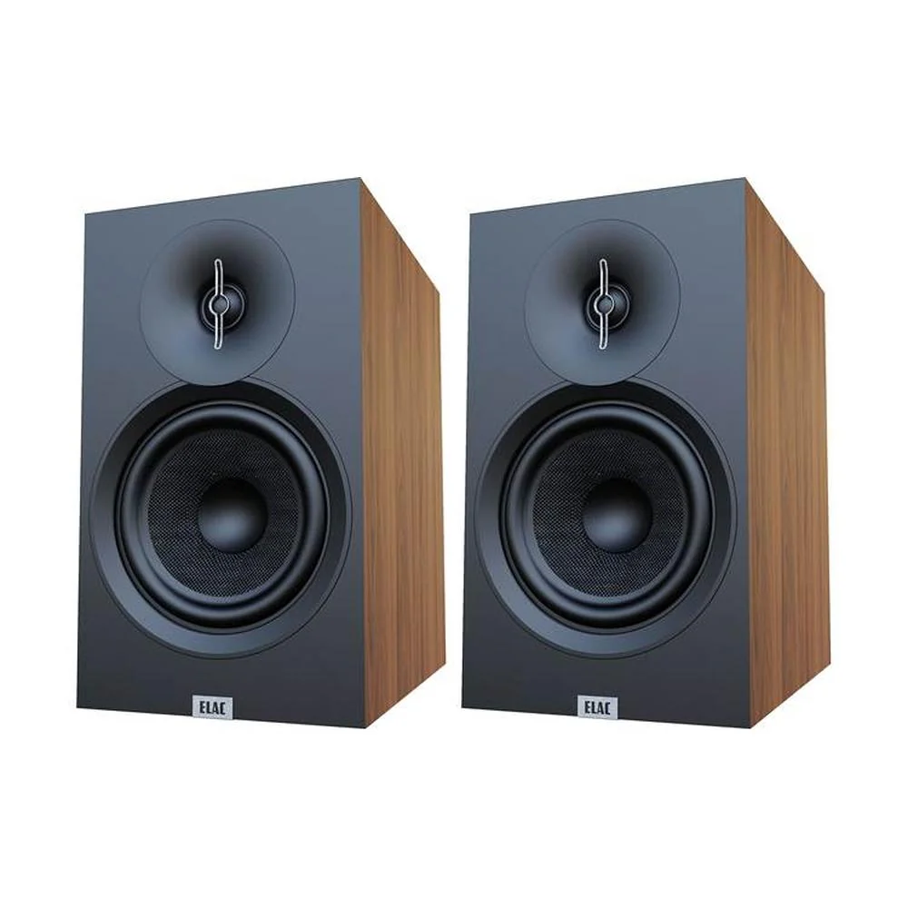 ELAC DEBUT 3.0 - 6.5" Bookshelf Speakers (Walnut) DB63-WN - (Pair)