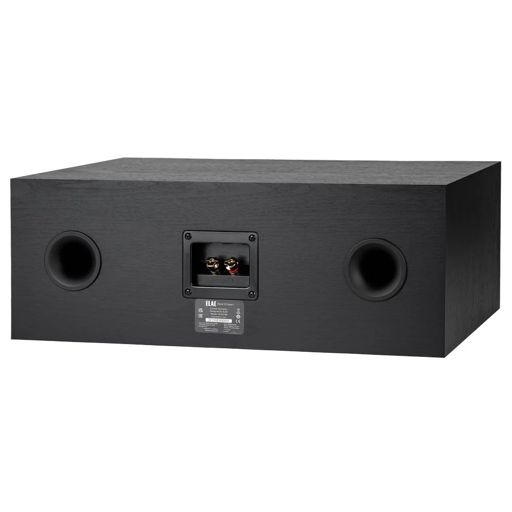 ELAC DEBUT 3.0 - 6.5" Center Speaker (Black) DC63-BK - Image 4