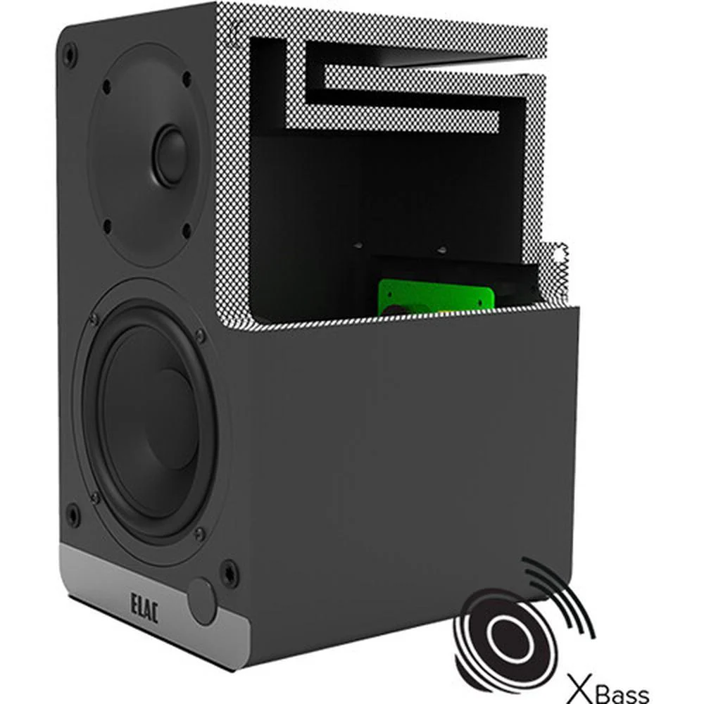 ELAC Debut ConneX DCB41 Powered bookshelf speakers with Bluetooth, HDMI and built-in phono preamp (Royal Blue) - (Pair) - Image 7