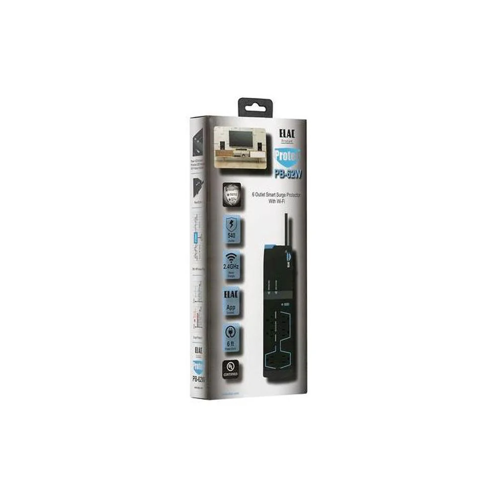 ELAC Protek PB-62W 6-outlet surge protector/power conditioner with Wi-Fi - Image 3