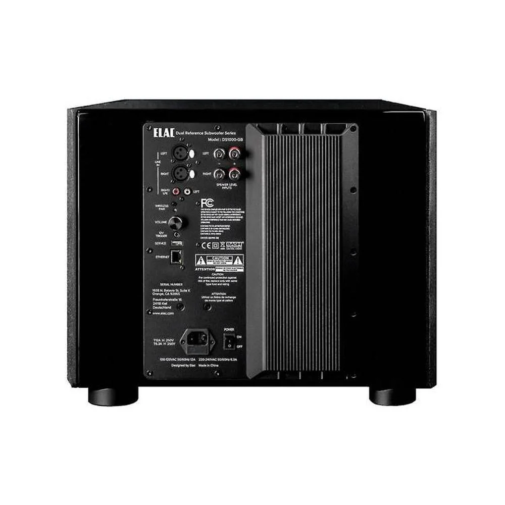 ELAC Varro DS1000-BG Dual Reference 10" powered subwoofer with Bluetooth app control and Auto EQ - Image 2