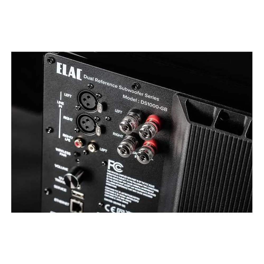 ELAC Varro DS1000-BG Dual Reference 10" powered subwoofer with Bluetooth app control and Auto EQ - Image 5