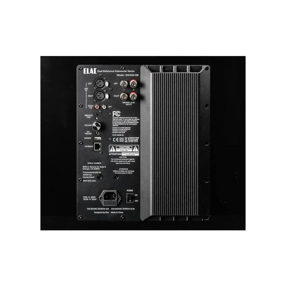 ELAC Varro DS1200-GB Dual Reference 12" powered subwoofer with Bluetooth app control and Auto EQ - Image 3