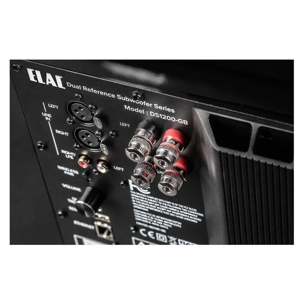 ELAC Varro DS1200-GB Dual Reference 12" powered subwoofer with Bluetooth app control and Auto EQ - Image 7