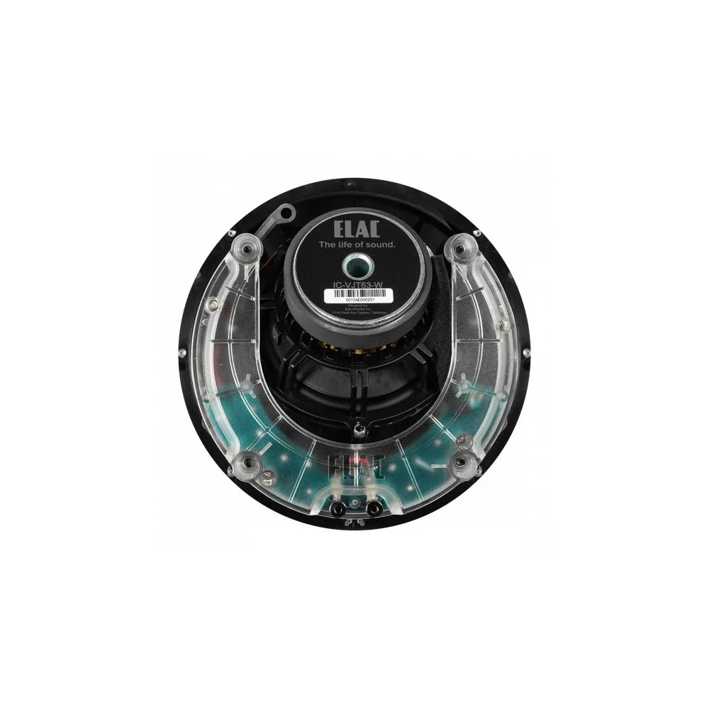 ELAC Vertex III IC-VJT63-W 6.5" Angled In-Ceiling Speaker - White - Image 4