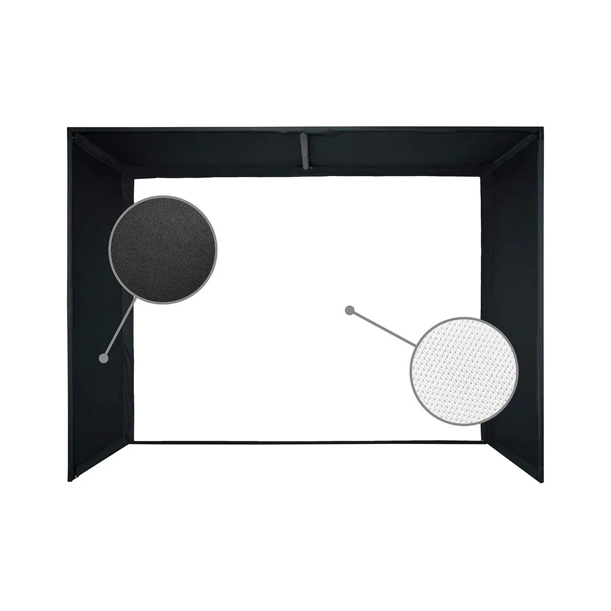 Elite Screens Golf Simulator Impact Screen 13'x10' Swingbay ImpactWhite GSB13x10-IPW1145 - Image 5