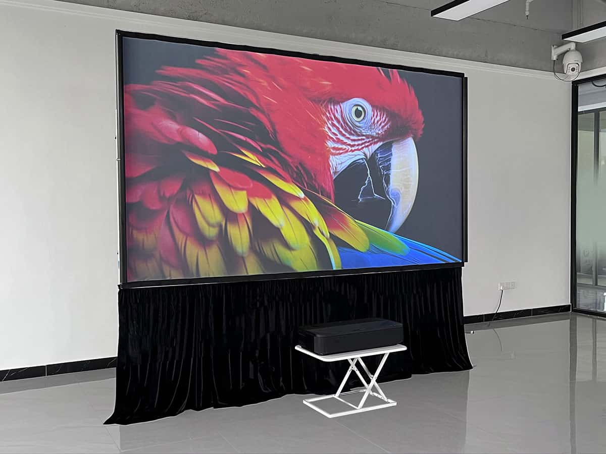 Elite Screens Presenter Pro PRO151H-DSUST3 151" Diag.(73.5x130.7) - HDTV[16:9] -DarkUST 3 - Black - Image 7