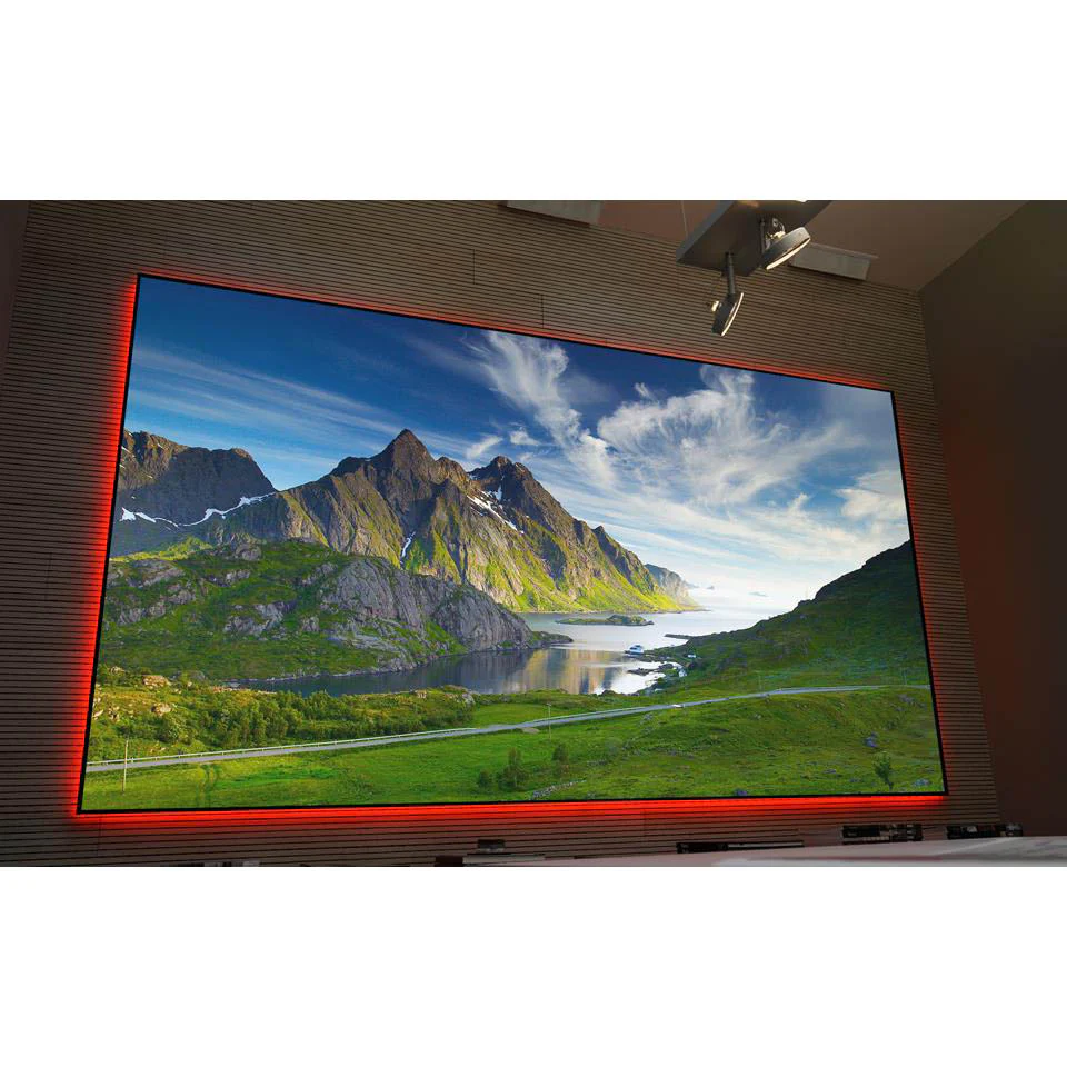 EluneVision EV-ZL-100-1.0 Reference 4K Fixed Aurora NanoEdge Screen - 100"(49x87) - HDTV[16:9] - 1.0 - Image 3