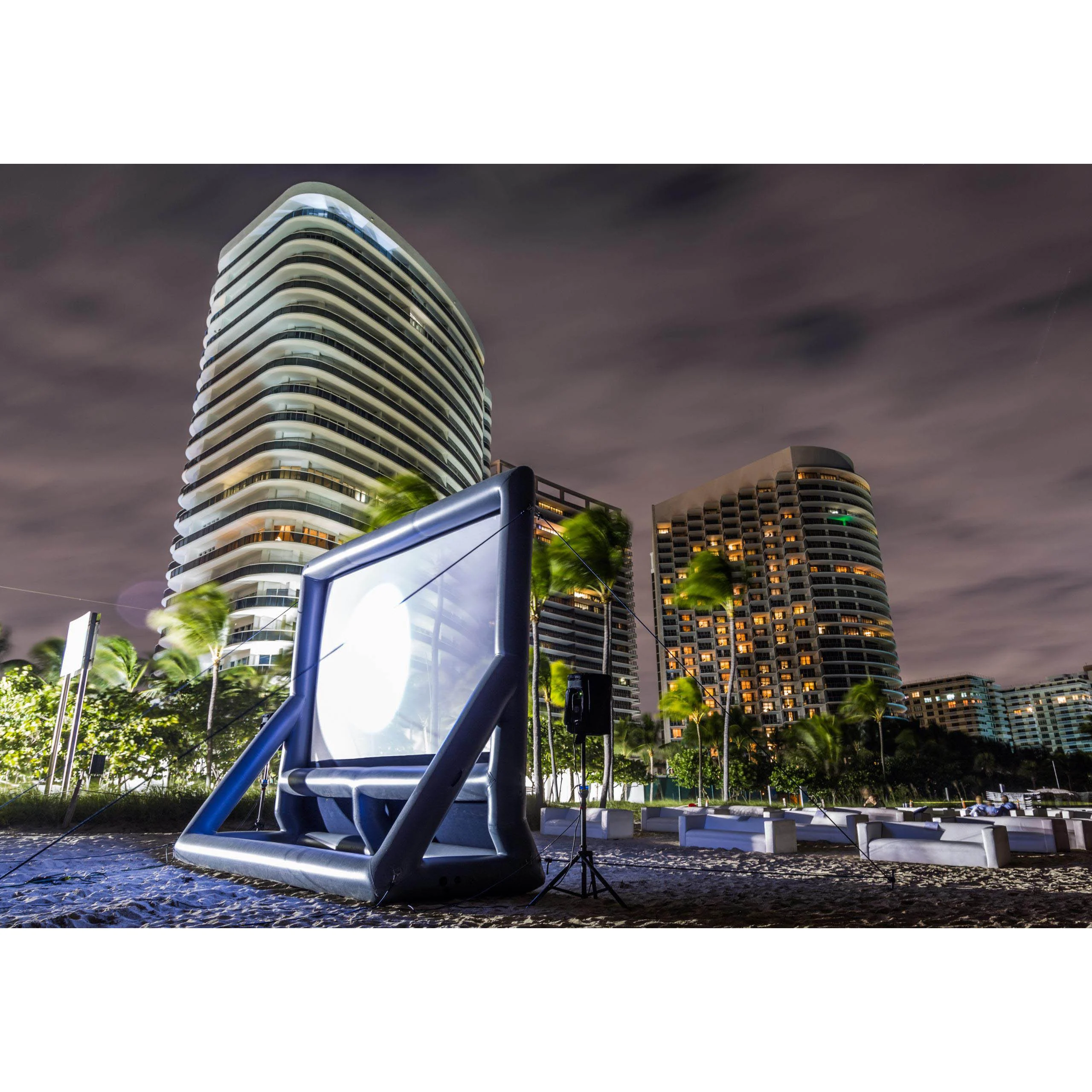 Epic E-SLP40 SlimLine Premier 40'x16' CinemaScope Silent Inflatable Screen Only Kit