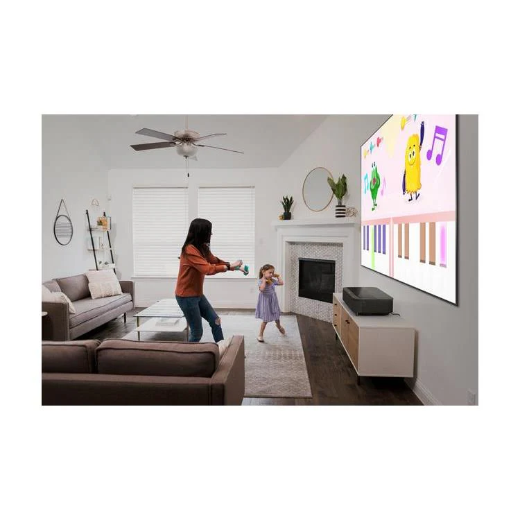 Epson LS800B EpiqVision 4K Ultra Short Throw Projector 4000 Lumen with built-in Yamaha Soundbar - Black Laser TV - Image 3