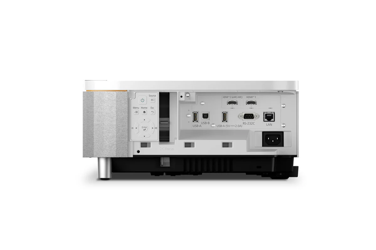 Epson QS100W 4K Utra Throw Projector 4500 Lumen - White Laser TV - Image 3