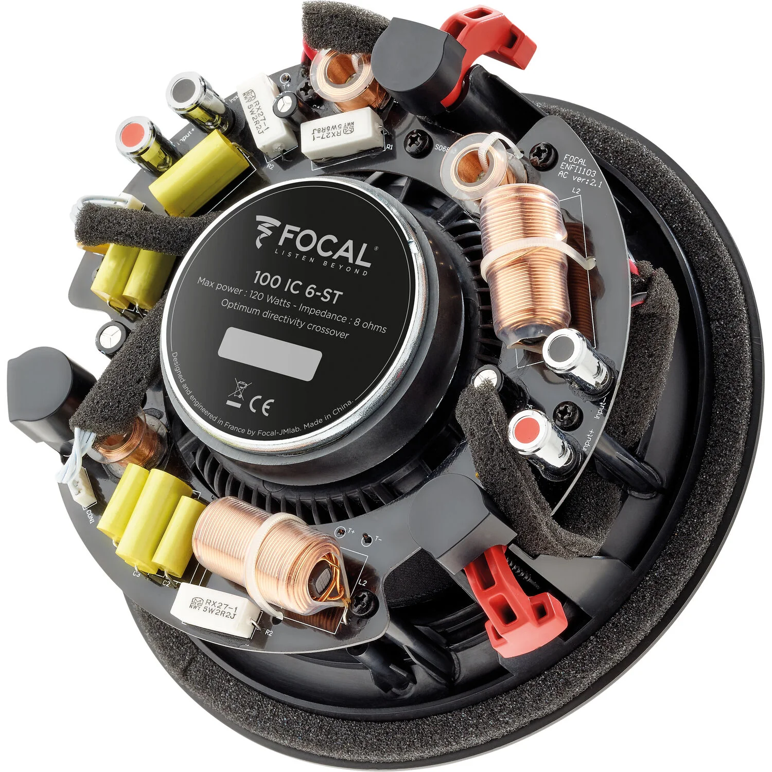 Focal 100 IC6ST 6.5" 2-Way In-Ceiling Single-Point Stereo Speaker (Single) - Image 5