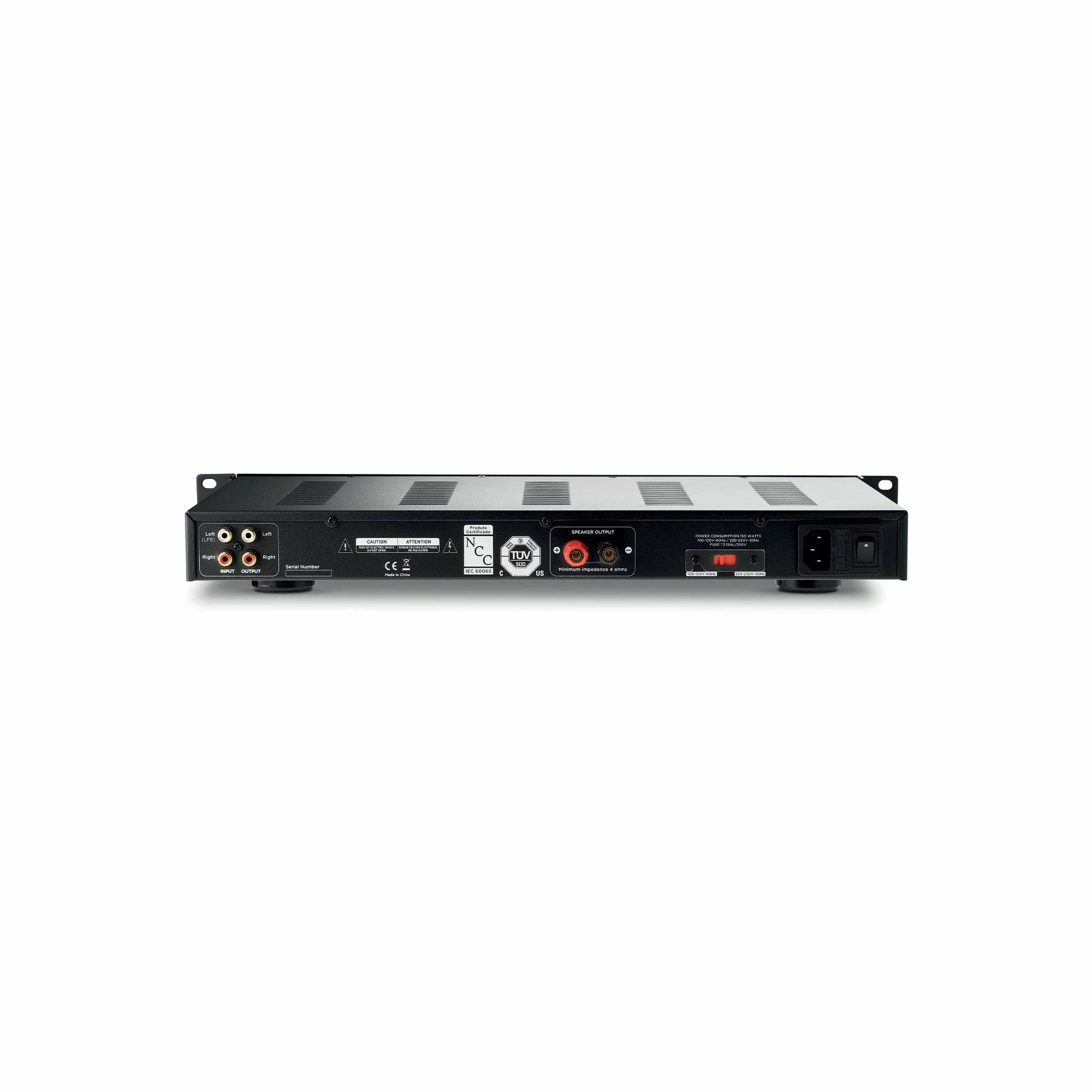 Focal 100 IWSUB8 High-power Bass Amplifier Black - F100IWSUBAMP