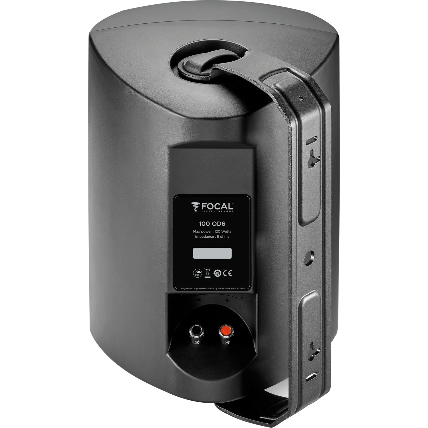 Focal 100 OD6 All-Weather Outdoor Speaker (Black, Single) - Image 3