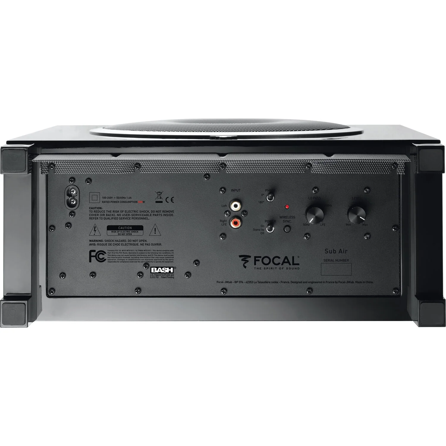 Focal Dôme Flax 5.1 Surround Sound System with Sub Air Wireless Subwoofer (Black) - Image 10