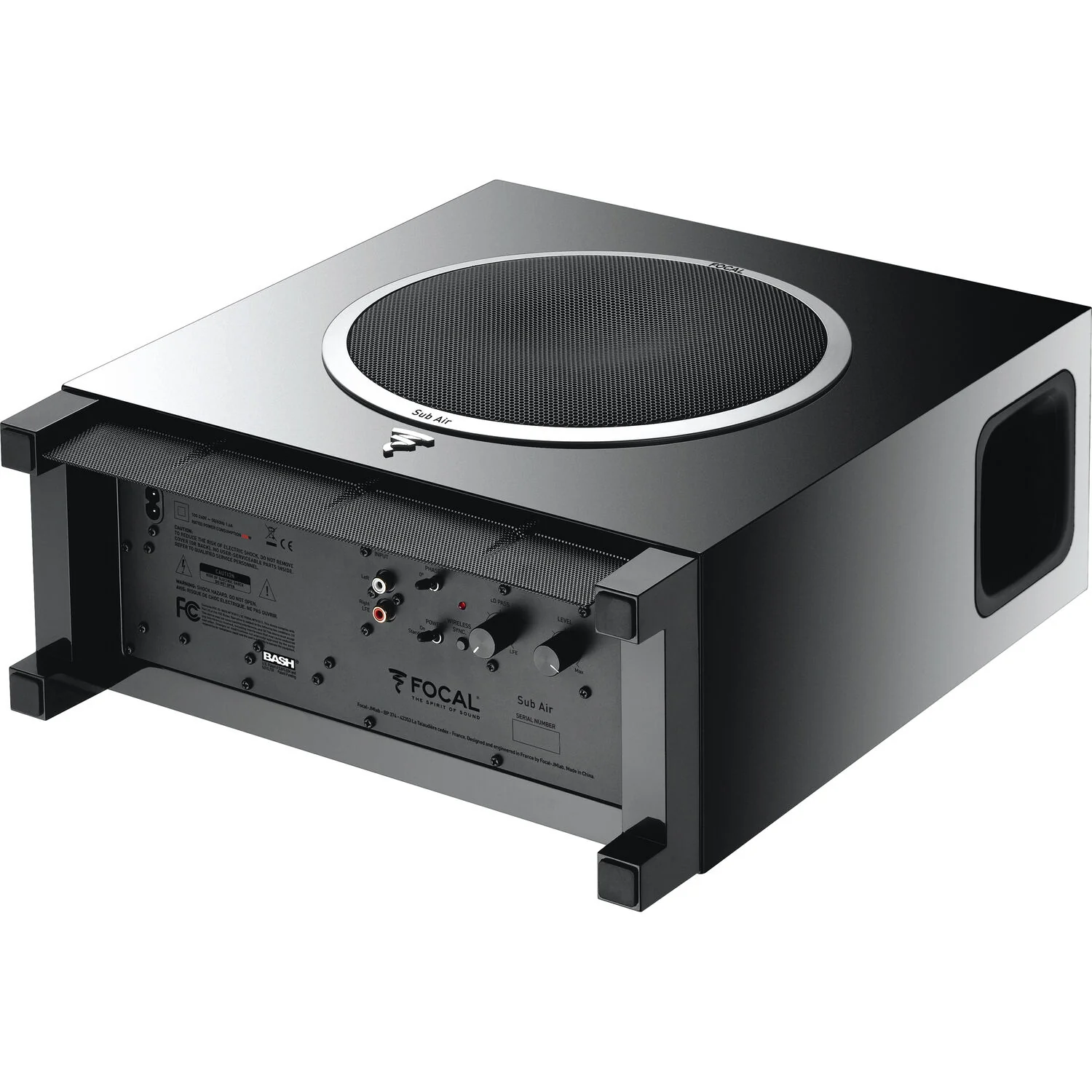 Focal Dôme Flax 5.1 Surround Sound System with Sub Air Wireless Subwoofer (Black) - Image 9