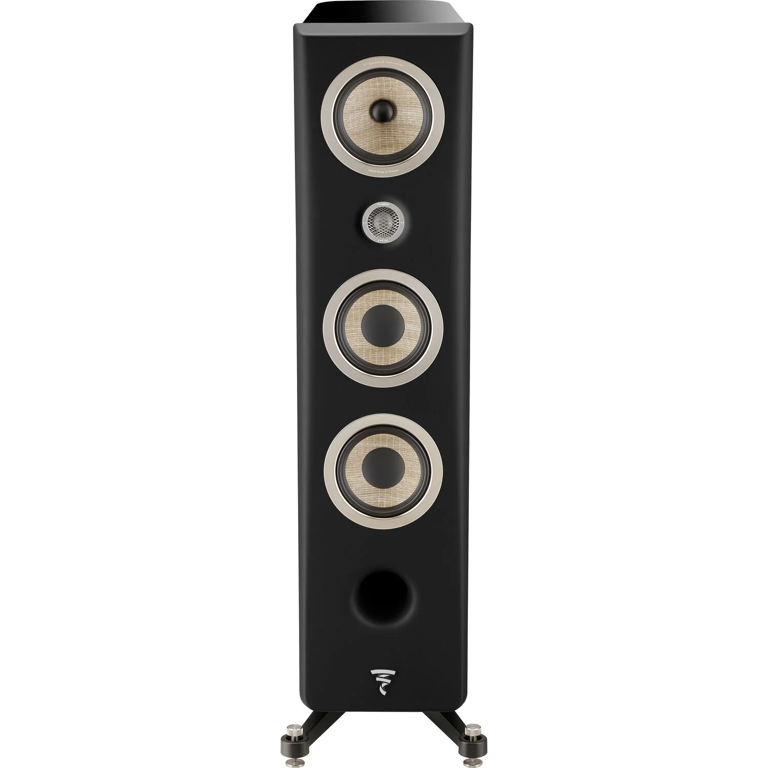 Focal Kanta N2 Floorstanding Speaker (High-Gloss Black & Black, Single) - Image 3