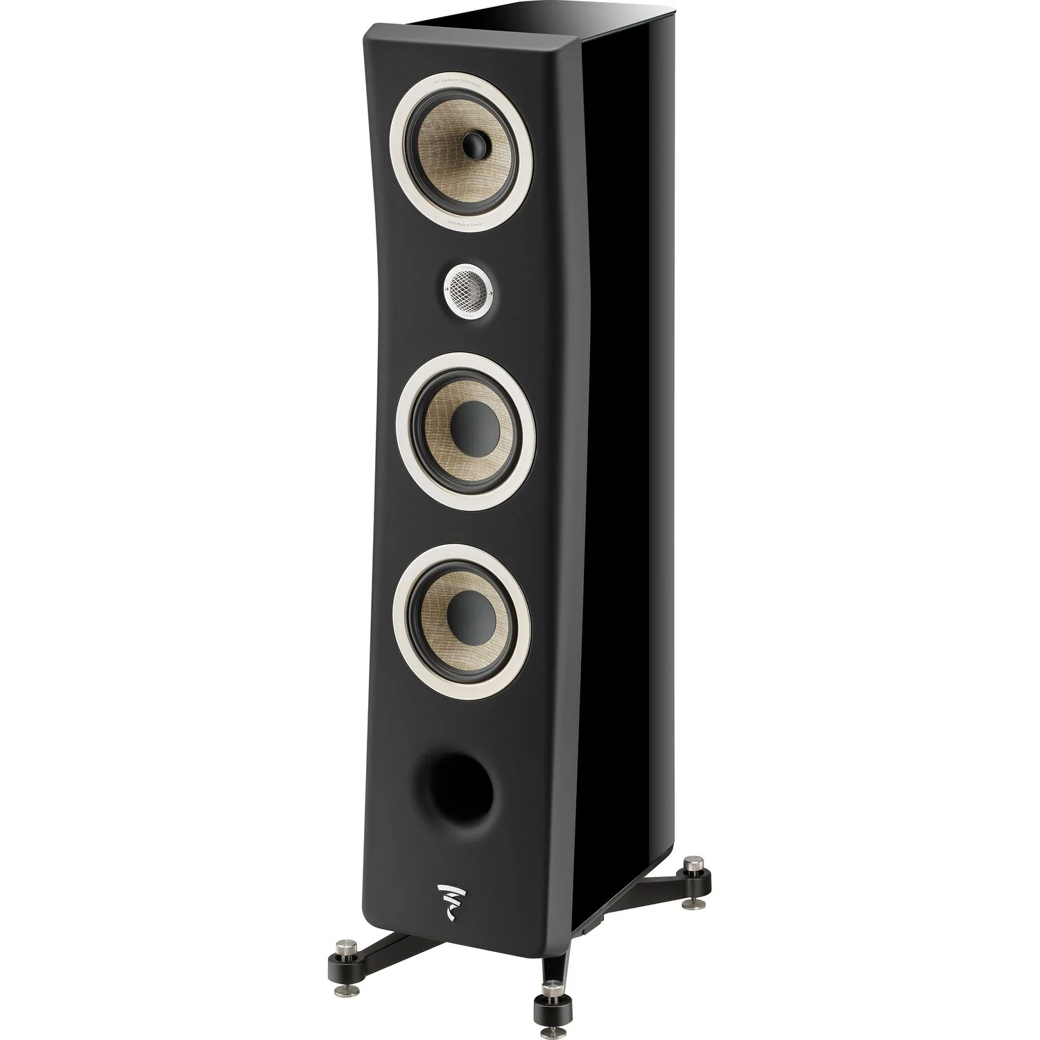 Focal Kanta N2 Floorstanding Speaker (High-Gloss Black & Black, Single) - Image 4
