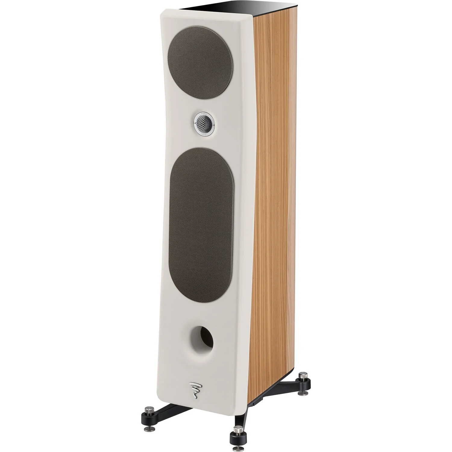 Focal Kanta N2 Floorstanding Speaker (High-Gloss Walnut & Ivory, Single) - Image 2
