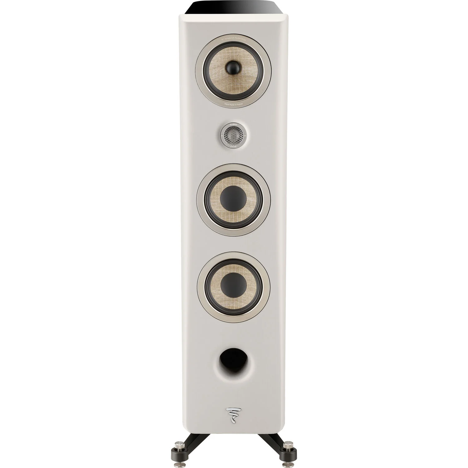 Focal Kanta N2 Floorstanding Speaker (High-Gloss Walnut & Ivory, Single) - Image 3