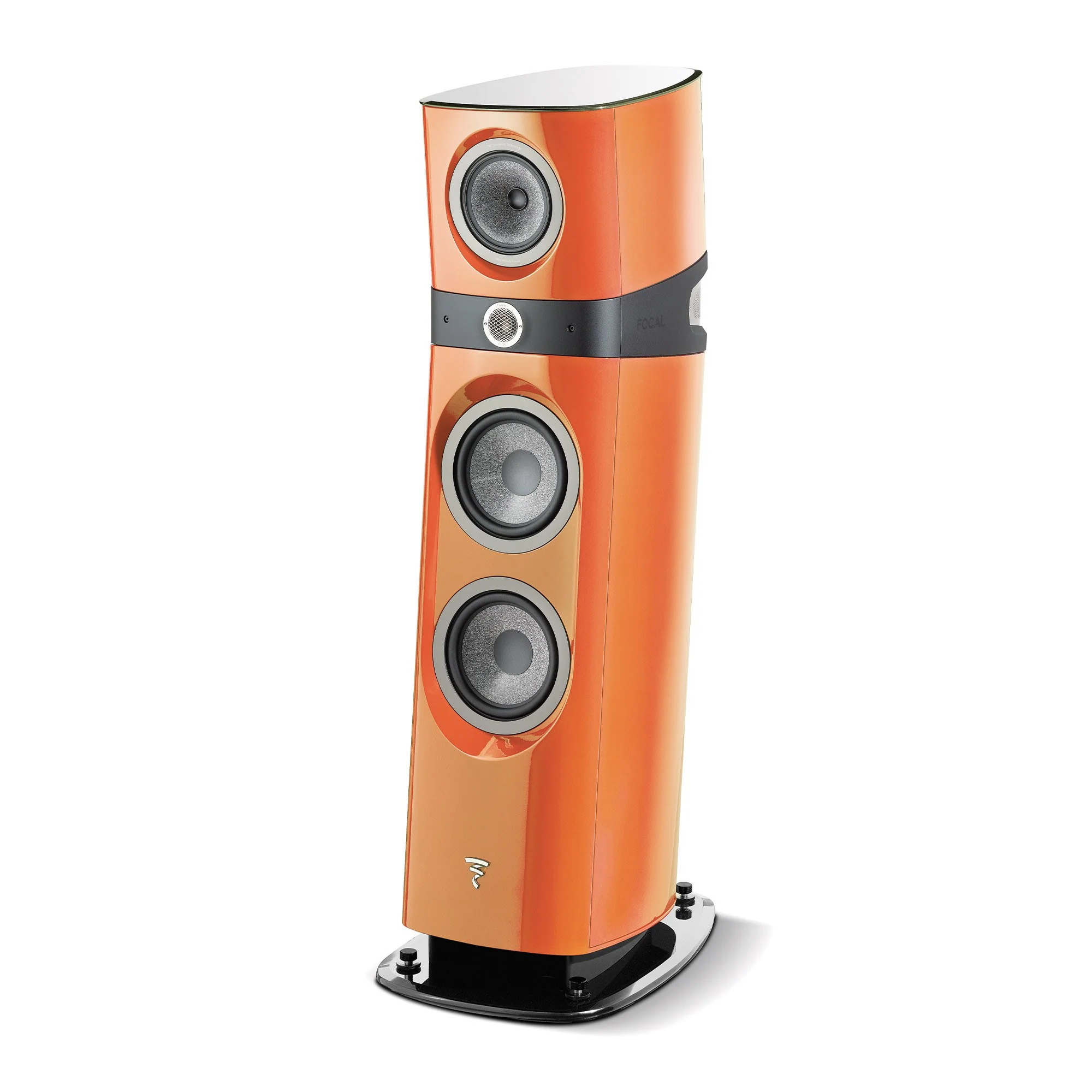 Focal Sopra 3 High-End Floorstanding Speaker 3-Way - Orange - JMLSOPRN3OR - (Each)