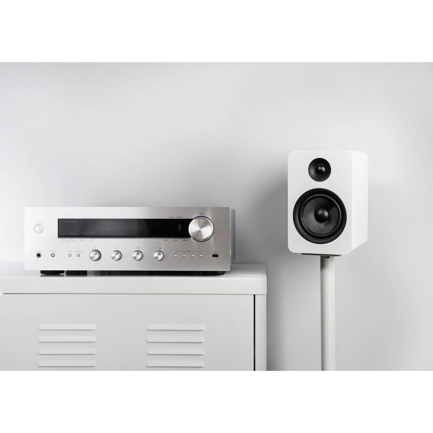 Kanto Living YUP6 2-Way Bookshelf Speakers (Matte White, Pair) - Image 7