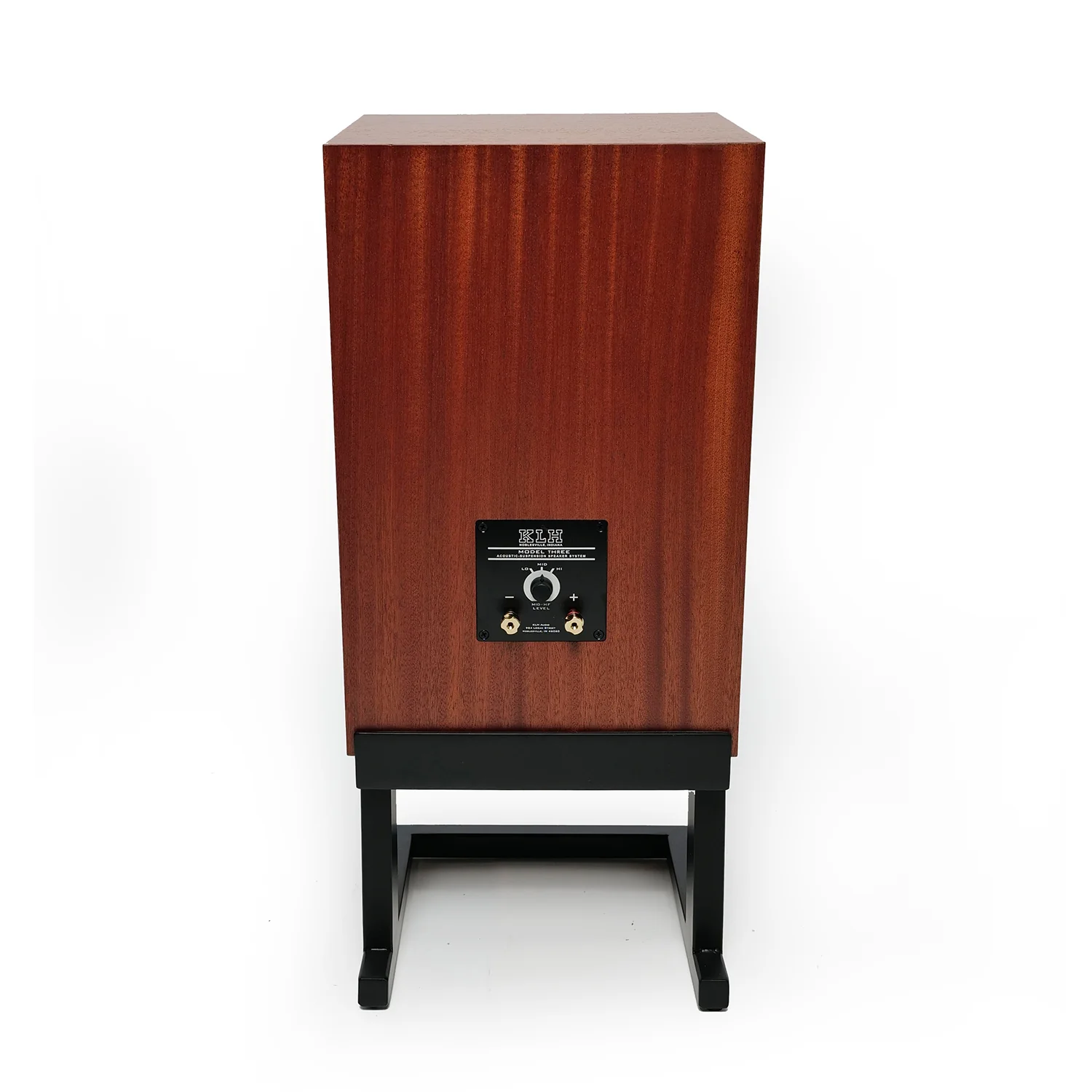 KLH KLHF00073 Model 3 Bookshelf Speaker - West African Mahogany - Image 3