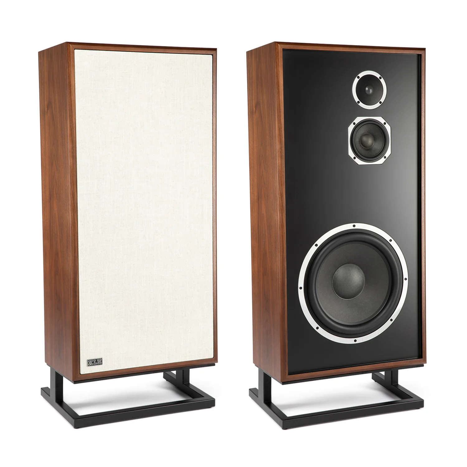 KLH Model 7 Floorstanding Speakers - English Walnut - (Pair)