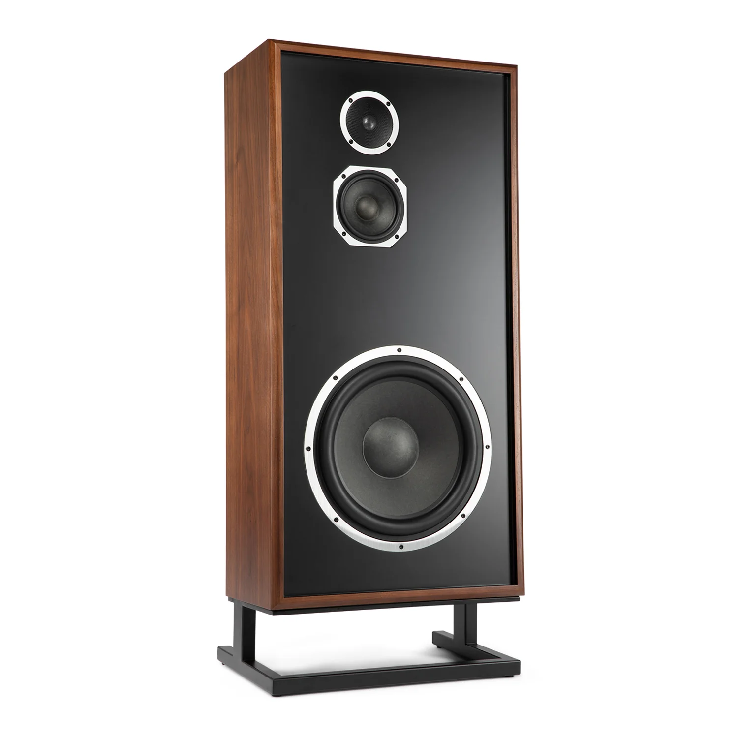 KLH Model 7 Floorstanding Speakers - English Walnut - (Pair) - Image 4