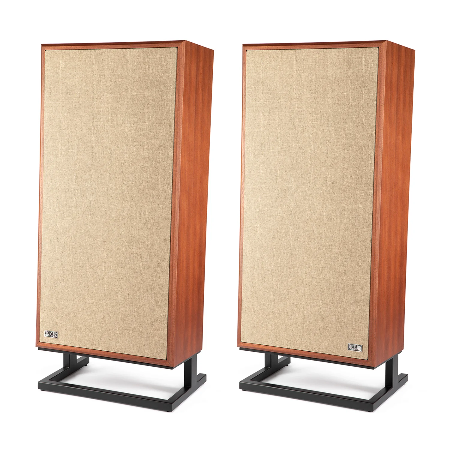 KLH Model 7 Floorstanding Speakers - West African Mahogany - (Pair) - Image 2