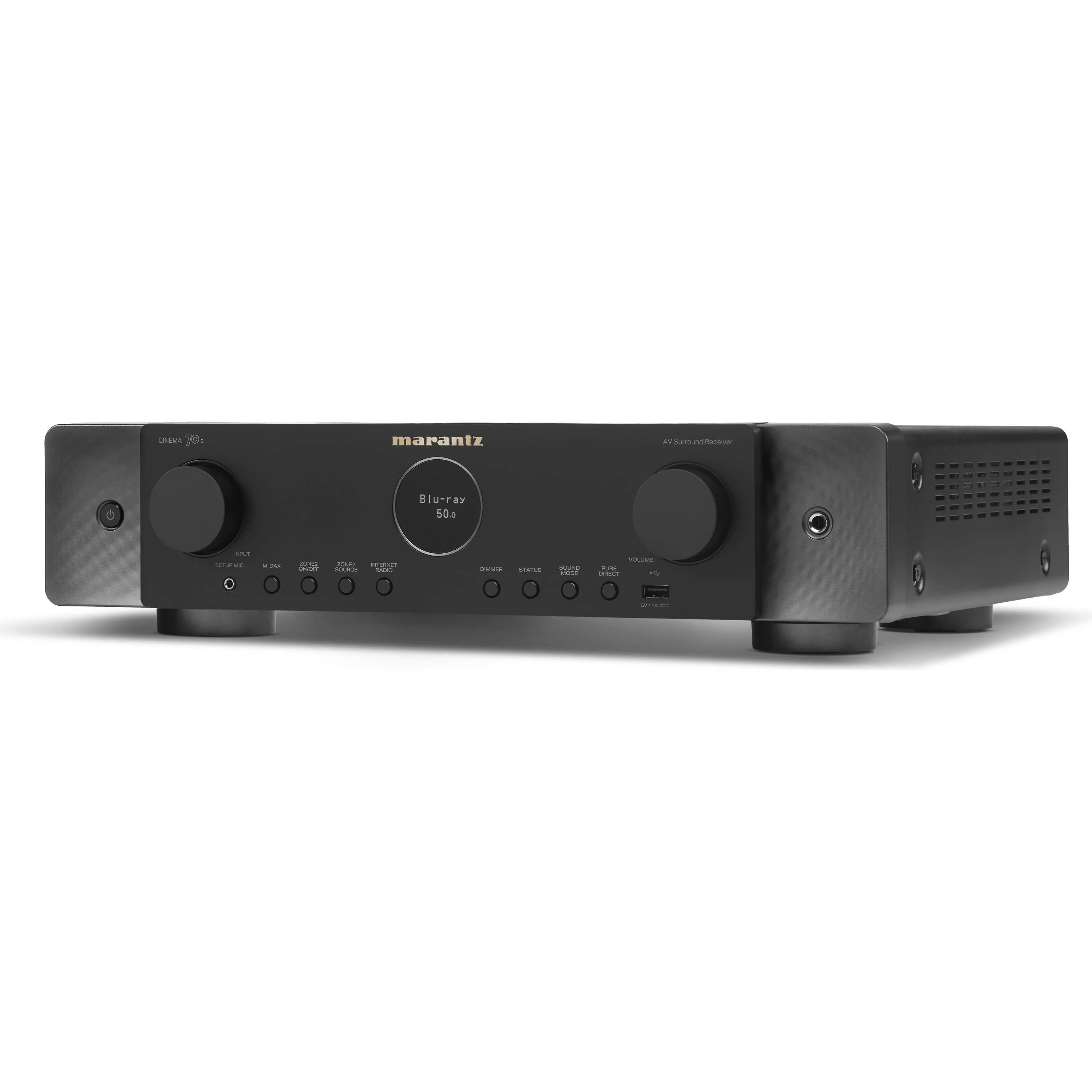 Marantz Cinema 70s Slimeline 7.2 Channel AV Receiver with 50W per channel, 8K And 6 HDMI Inputs