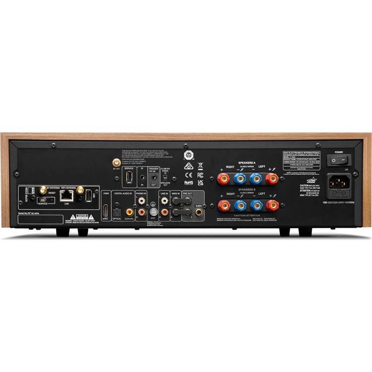 NAD C 3050 BluOS-D Vintage-styled integrated amp with DAC, Bluetooth and BluOS module for Wi-Fi streaming - Image 2