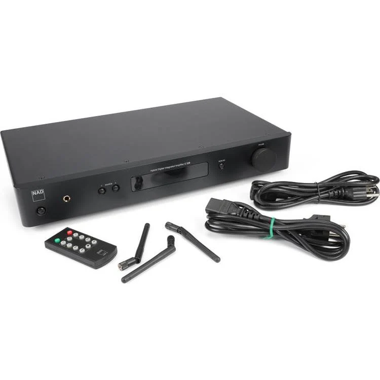 NAD C 338 Stereo integrated amplifier with built-in DAC, Wi-Fi and Bluetooth - Image 3