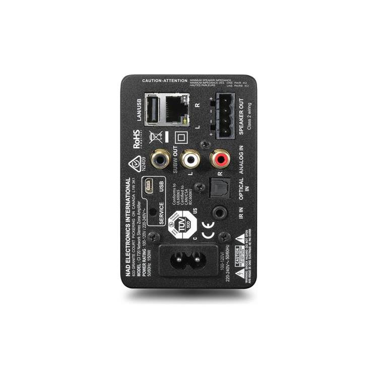 NAD CI 720 V2 BluOS wired network stereo zone amplifier - Image 3