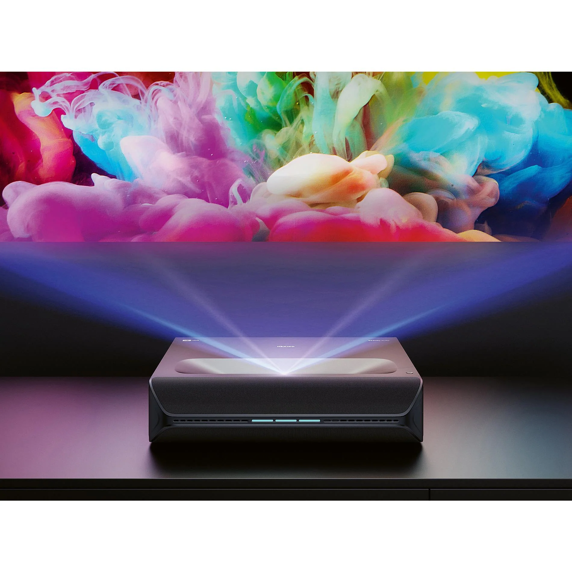 Nexigo Aurora Pro 4K Triple Laser Ultra Short Throw Projector 2400 Lumens PJ92 UST - Open Box - Image 3