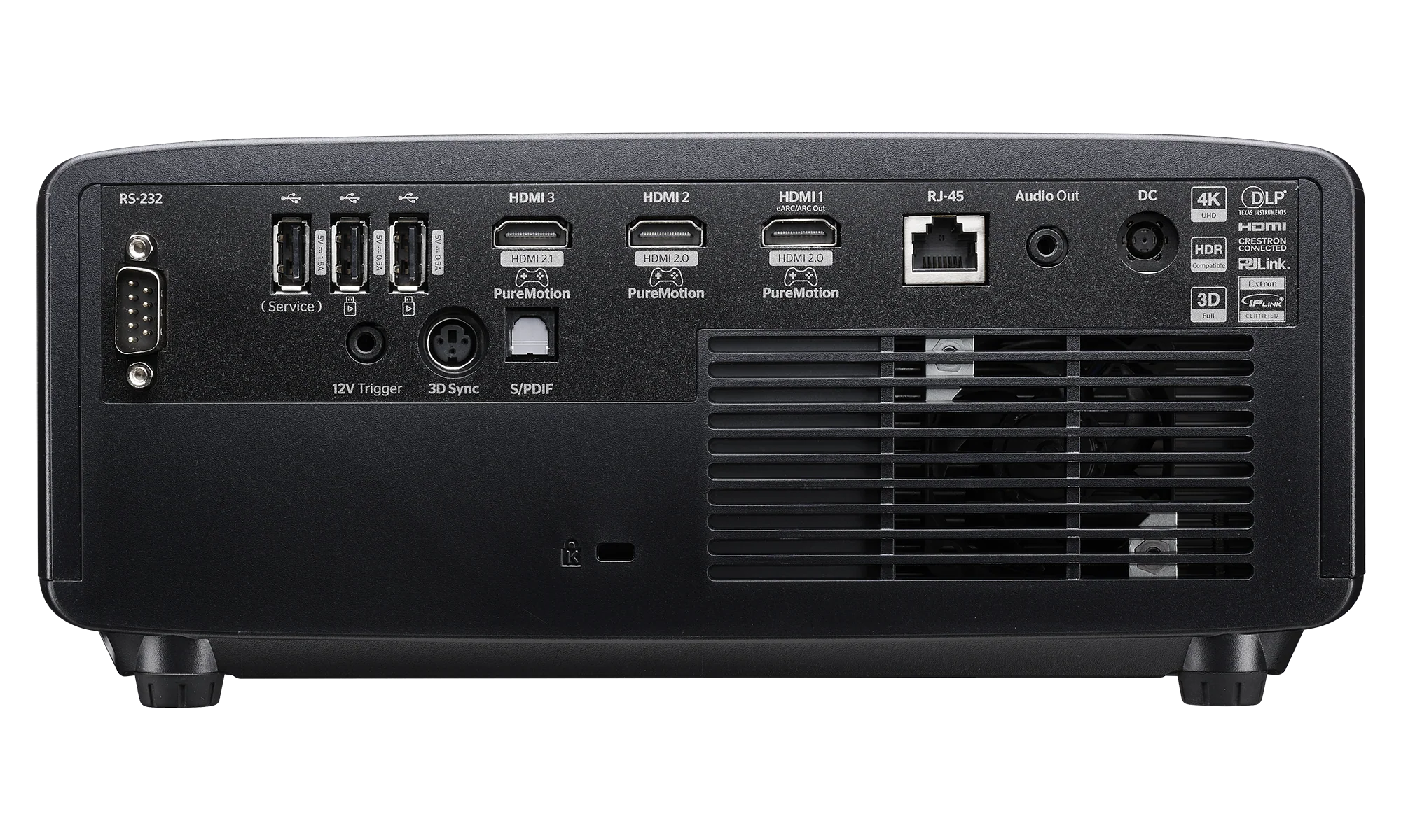 Optoma UHZ58LV Dual Laser 4K UHD Home Cinema Projector with HDR10+, 3000 Lumens - Image 3