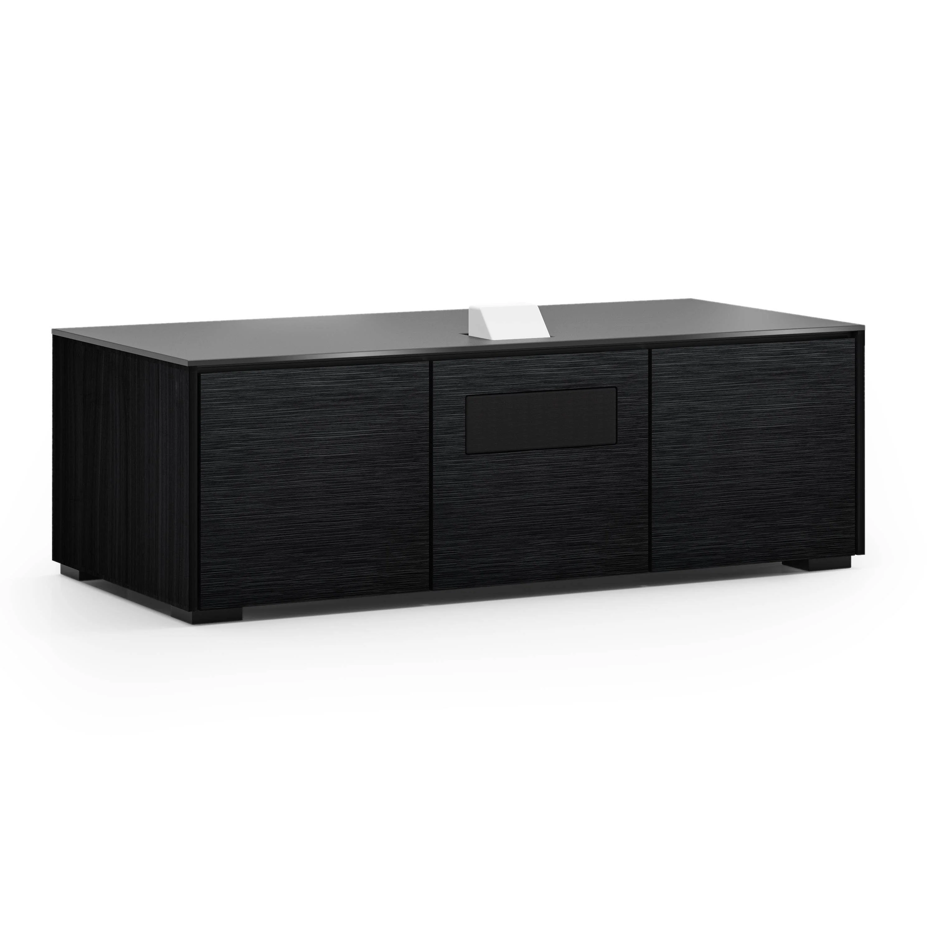 Salamander Designs Chicago 237S EPS Cabinet for integrated Epson LS500 UST Projector - Black Oak, Black Top - X3/EPS2/237S/CH/BO/BK