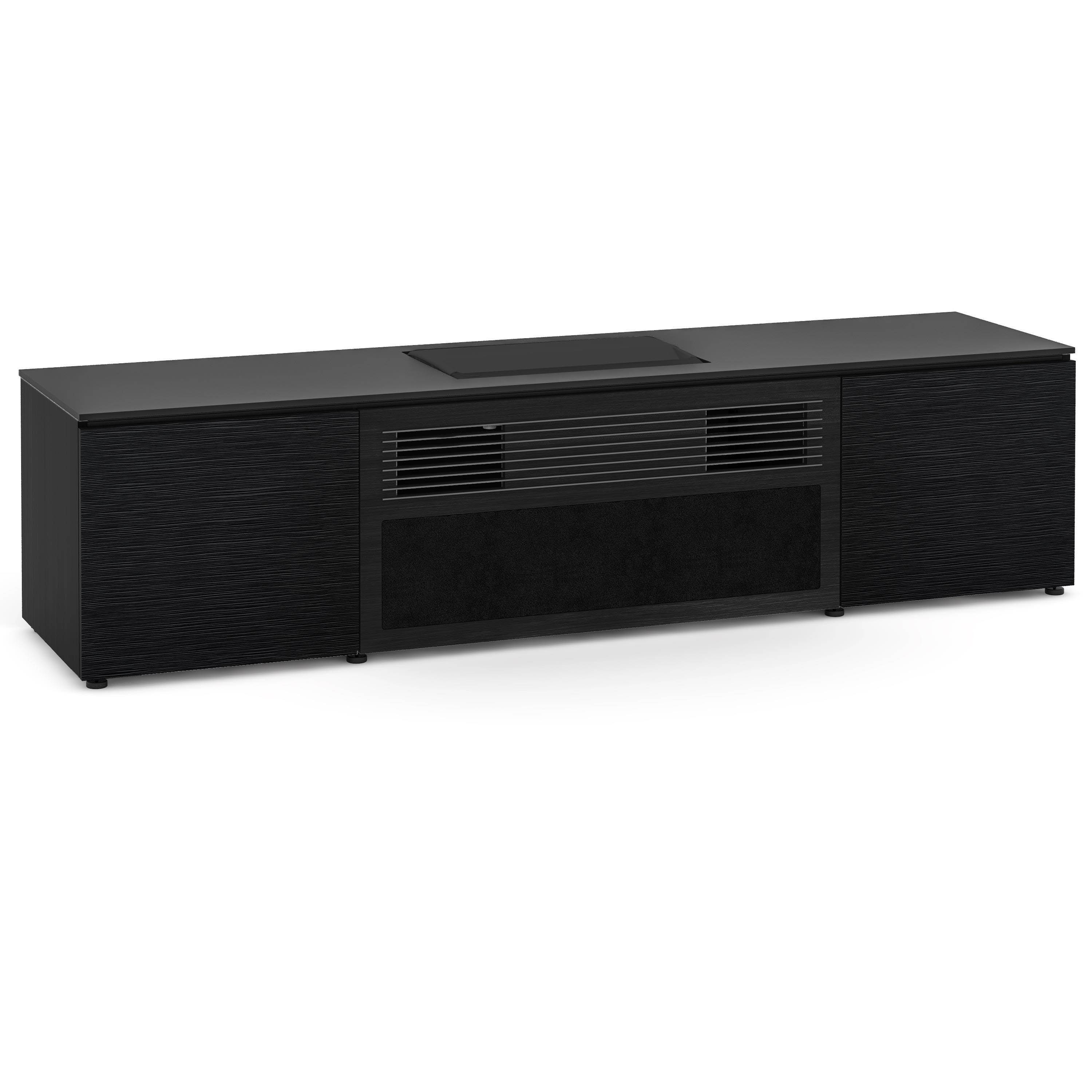 Salamander Designs Chicago 245 Cabinet for integrated Formovie Theater UST Projector - Black Oak - X/FMT245CH/BO