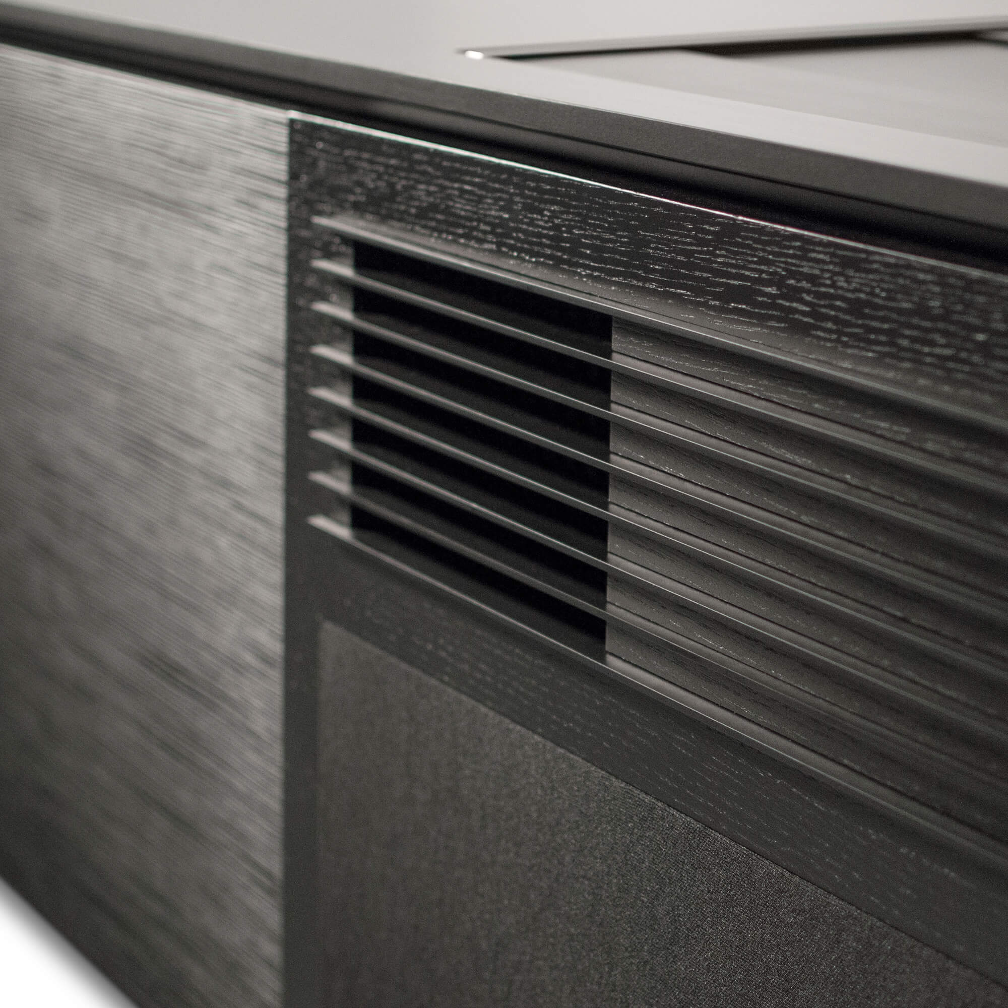 Salamander Designs Chicago 245 Cabinet for integrated Hisense L9Q UST Projector - Black Oak - C2/HSE1UST/245CH/BK - Image 4