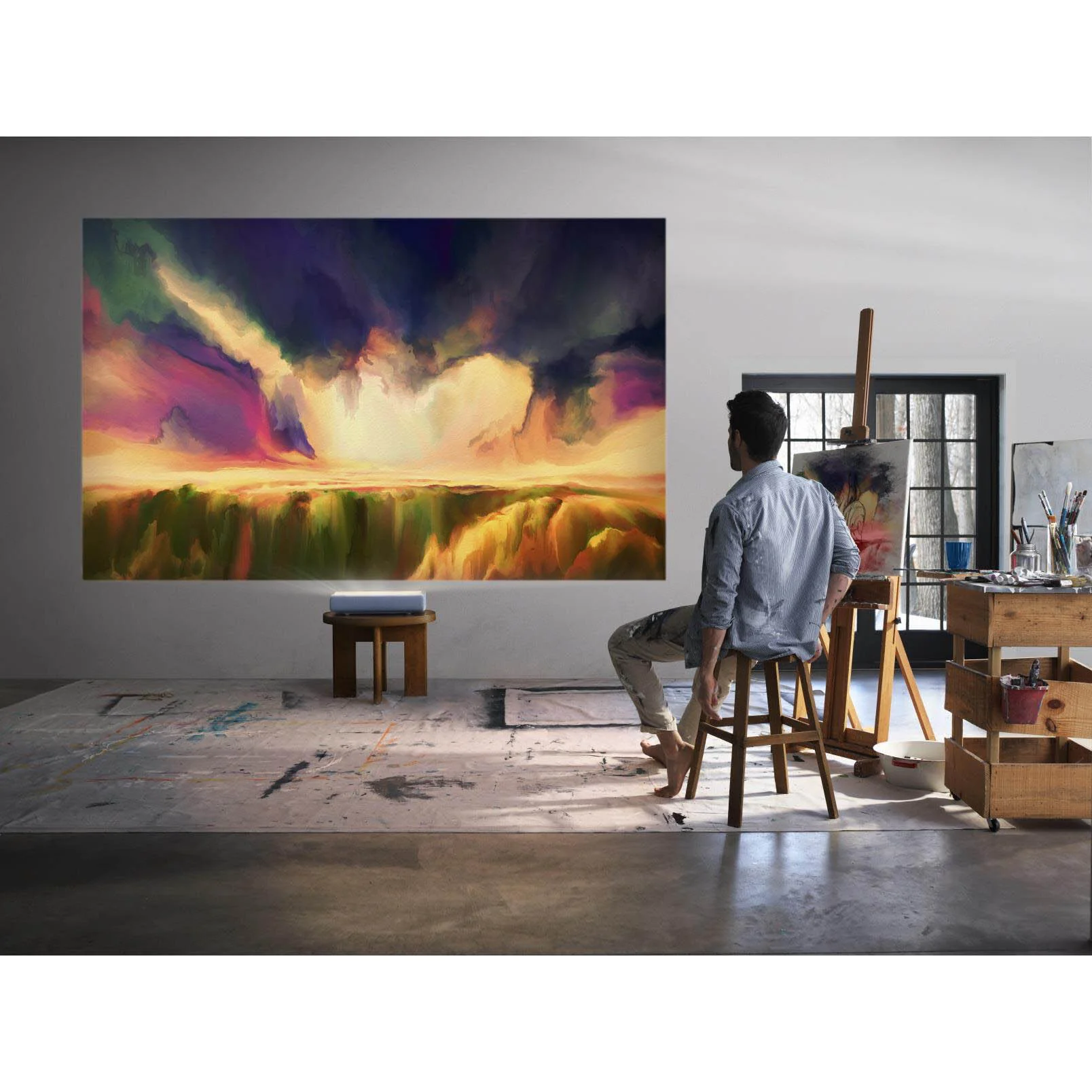 Samsung LSP9T Premiere 4K Ultra Short Throw Laser Projector - Open Box - Image 6