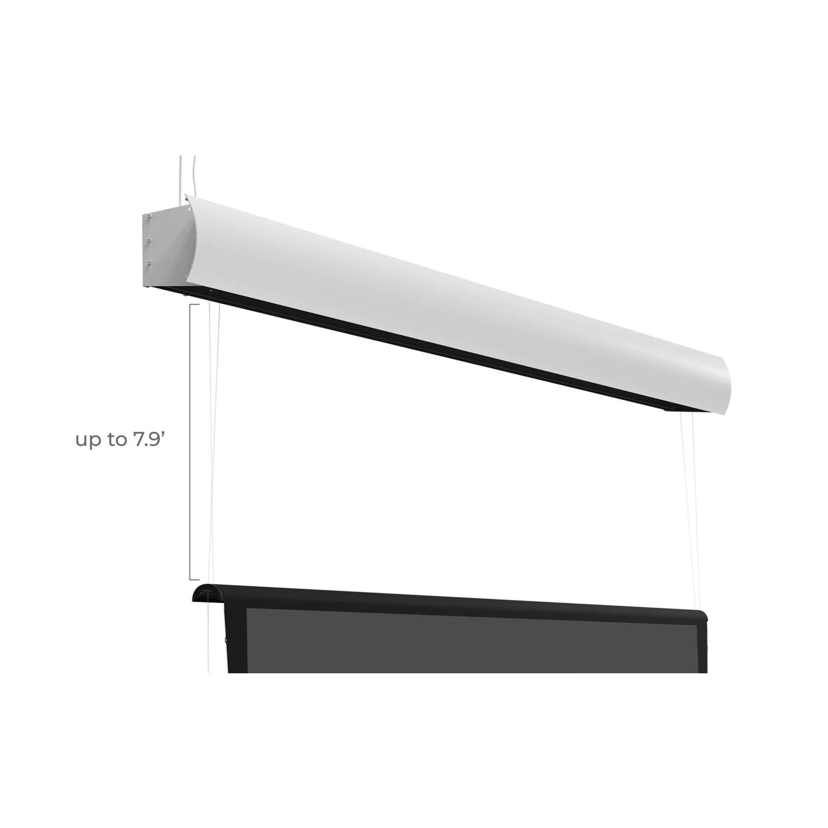 Screen Innovations Zero-G Motorized Flush - 110" (54x96) - 16:9 - Pure White 1.3 - 5TGFL110PW - Image 2