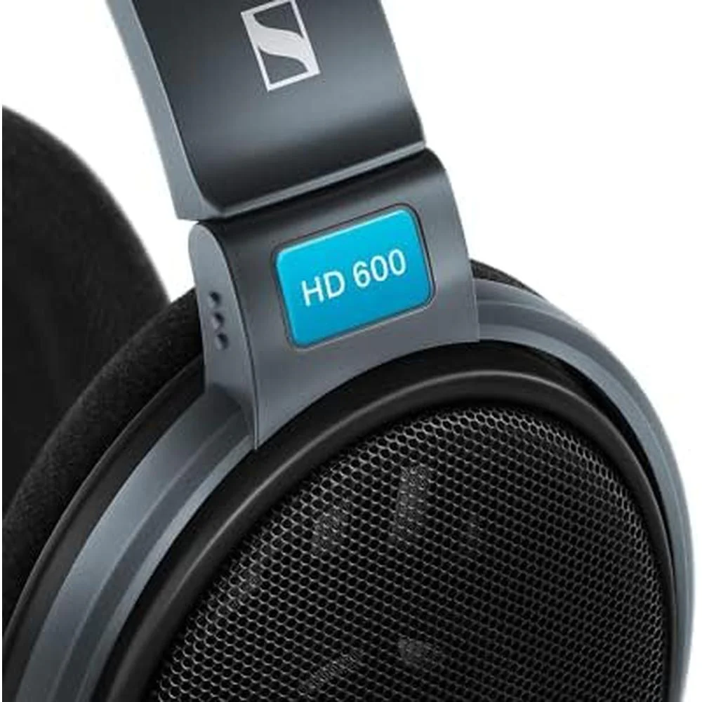 Sennheiser HD 600 Headphones Audiophile Grade Hi-Res Dynamic Open Back Over Ear Black - Image 5