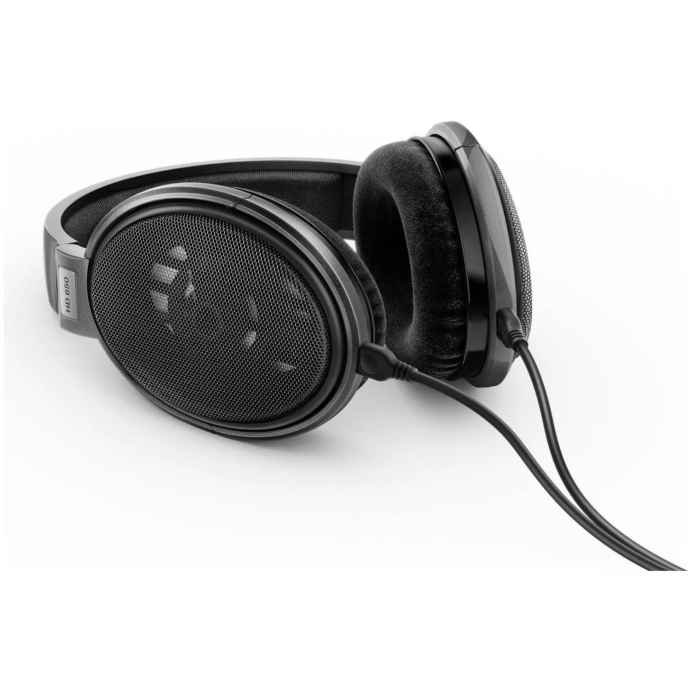 Sennheiser HD 650 Headphones Audiophile Grade Hi-Res Dynamic Open Back Over Ear Titan Gray - Image 4