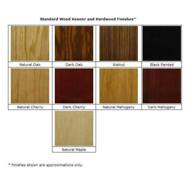 Sound-Craft LCR Club Series 47"H Lectern with Dark Cherry Wood Veneer - Image 2