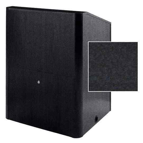 Sound-Craft MMR36C-Onyx Instructor LG Series 48"H x 36"W Multimedia Lectern with Onyx Carpeted Fabric