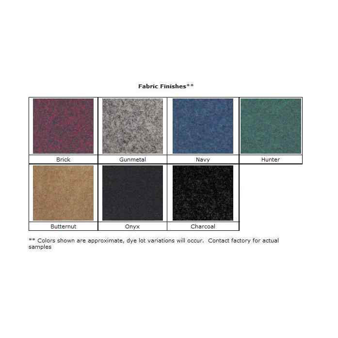 Sound-Craft MMR36C-Onyx Instructor LG Series 48"H x 36"W Multimedia Lectern with Onyx Carpeted Fabric - Image 3