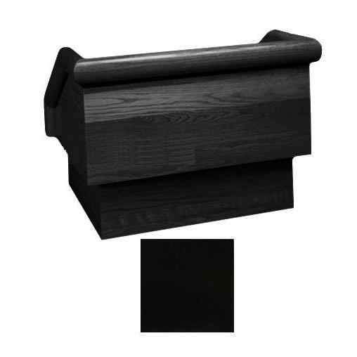 Sound-Craft TE1B Keynote Series 20.5"H Tabletop Lectern with Black Lacquered Oak Wood Veneer