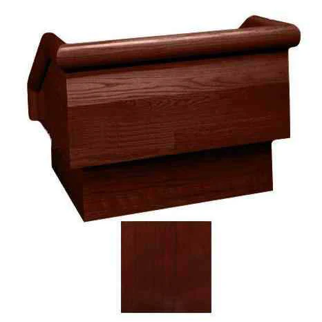 Sound-Craft TE1R Keynote Series 20.5"H Tabletop Lectern with Dark Cherry Wood Veneer