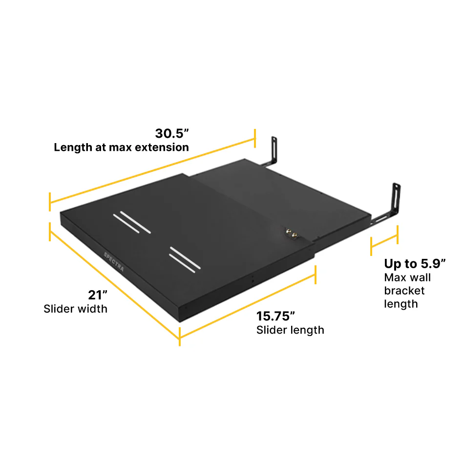 Spectra Projection Slider UST Ultra Short Throw Projector Sliding Tray for Laser TV Projectors - Image 4