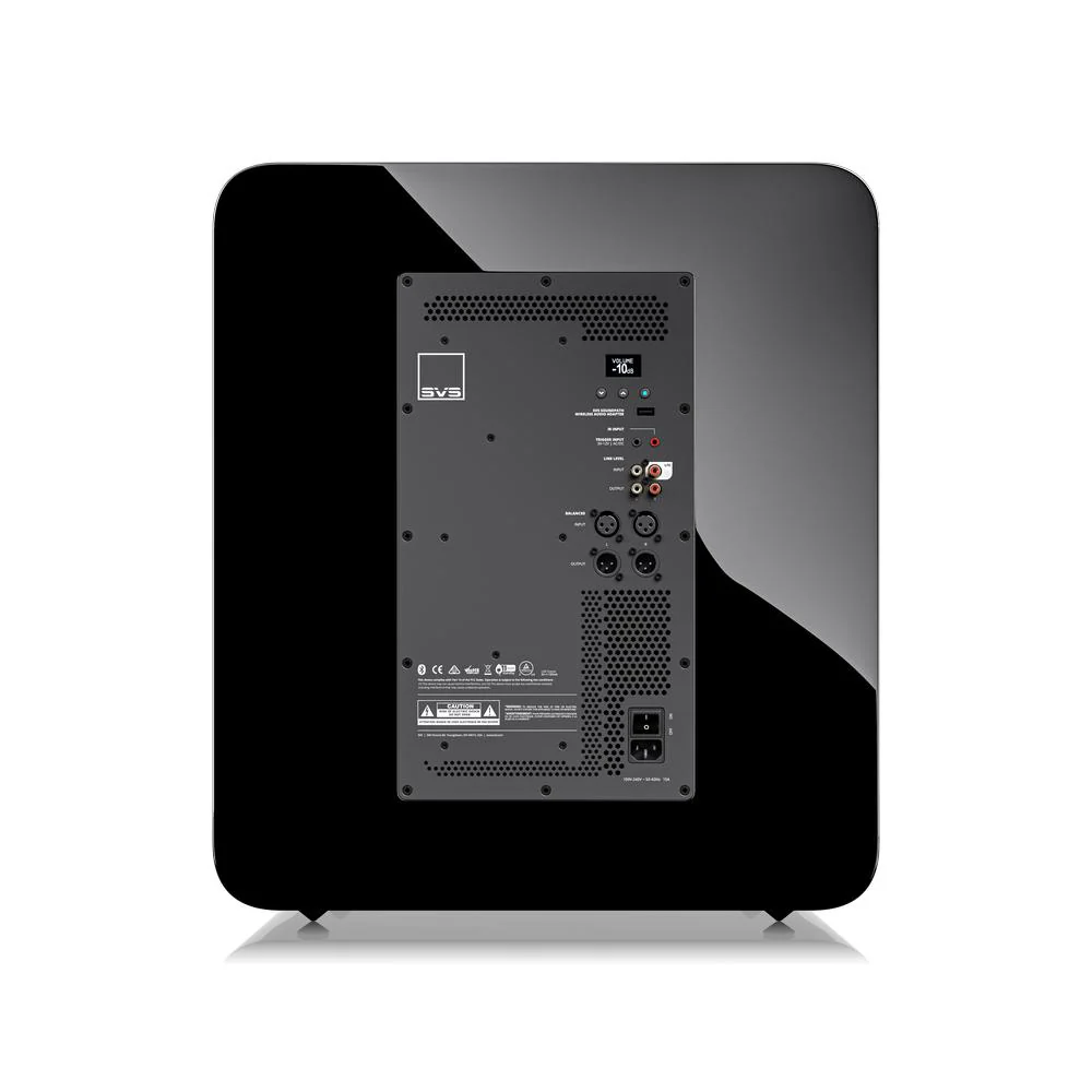 SVS PB-5000R Ported box powered subwoofer with app control (Piano Gloss Black) - Image 3